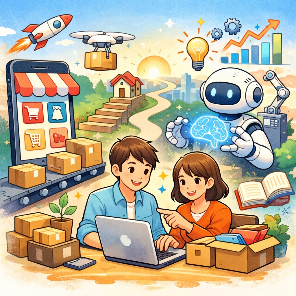 ネット販売とAIの組み合わせで、独立前に土台を整える方法